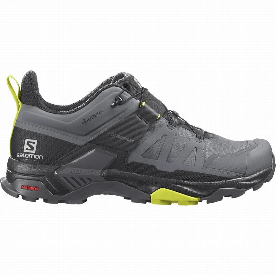 Salomon X Ultra 4 Gore-tex Turisticka Obuv Panske Tmavo Siva |WOY3327BO|